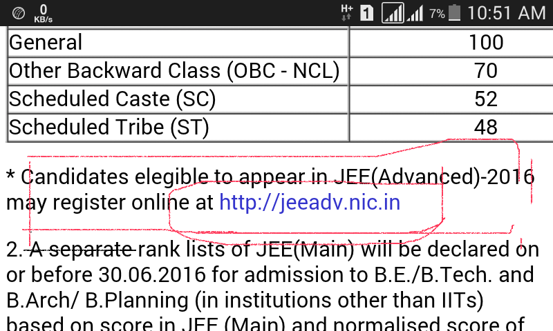 Question image for Hello sir ye link jeeadv.nic.in jee mains ke sa
